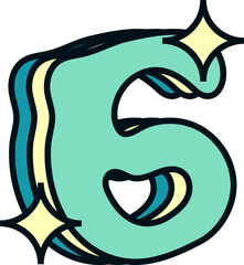 Typography Alphabet Element