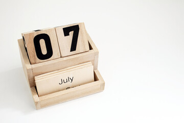 Seventh Of July Perpetual Calendar