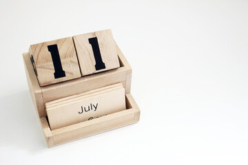Eleventh Of July Perpetual Calendar