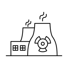 Nuclear plant icon