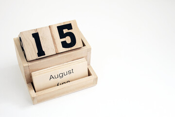 Fifteenth Of August Perpetual Calendar