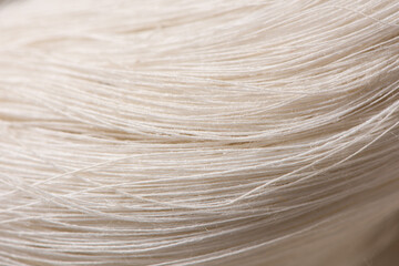 Yarn line , raw material for cotton background.