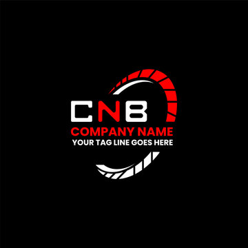 CNB letter logo creative design with vector graphic, CNB simple and modern logo. CNB luxurious alphabet design  