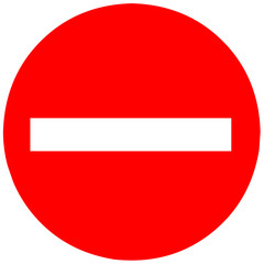 no entry signs, traffic signs