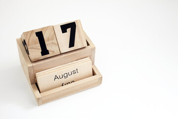 Seventeenth Of August Perpetual Calendar
