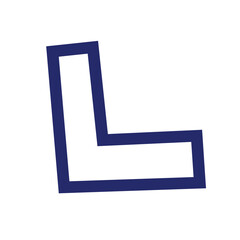 Colourful Abstract Outline