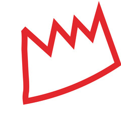 Colourful Abstract Outline