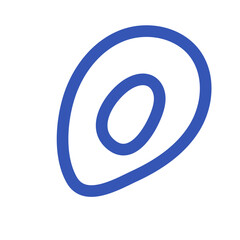 Colourful Abstract Outline