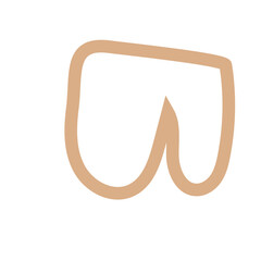 Colourful Abstract Outline