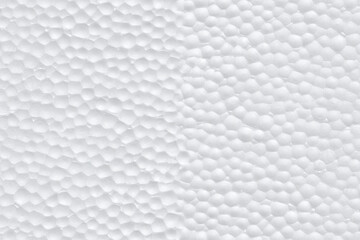 Polystyrene ,Styrofoam foam texture abstract white background.