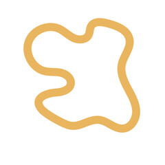 Colourful Abstract Outline