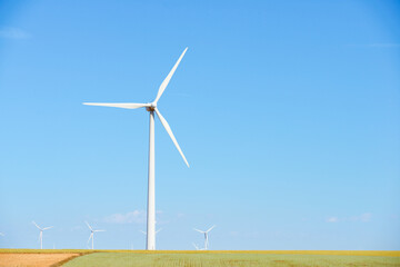 Wind turbine generator for green electricity production
