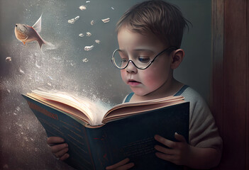 Kid book imagination. Generate Ai.