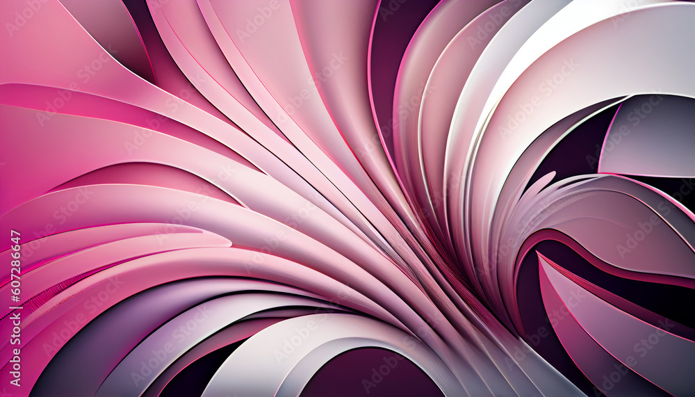 Canvas Prints modern abstract pink background . generate ai.
