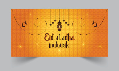 Eid Web Banner Design Template