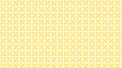 Yellow and white seamless pattern with ornament