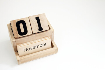 First Of November Perpetual Calendar