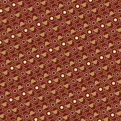 Design for book, notebook and calendar covers. high quality textile design. various geometric shapes for fabricated products