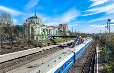 Murmansk  railway station, Russia.