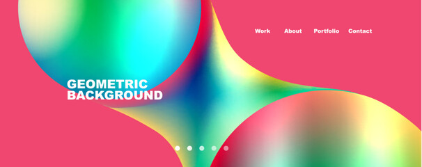 Trendy simple circle gradient abstract background. Vector Illustration For Wallpaper, Banner, Background, Card, Book Illustration, landing page
