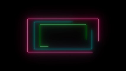 abstract beautiful saber  light frame illustration background 