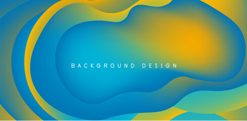 Fluid waves abstract background for covers, templates, flyers, placards, brochures, banners