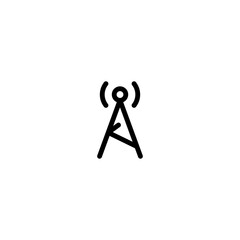 antenna sign symbol vector