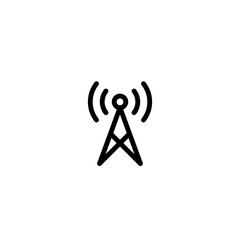 antenna sign symbol vector