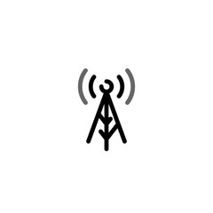 antenna sign symbol vector