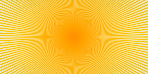 abstract orange background with rays