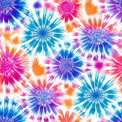  Tie-dye seamless repeat pattern [Generative AI]