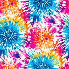  Tie-dye seamless repeat pattern [Generative AI]