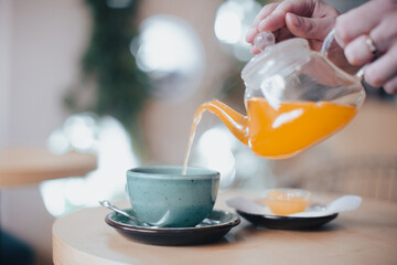 Caffe. Small business.