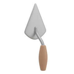 3D Trowel Illustration