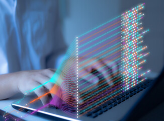 Business analytics, finance, neural network, AI,Big data technology and data science. Data...