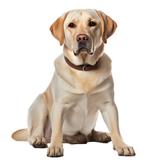 Labrador Retriever dog isolated on white
