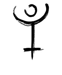 Pluto Astrology Symbol