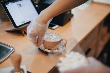 Caffe. Small business.