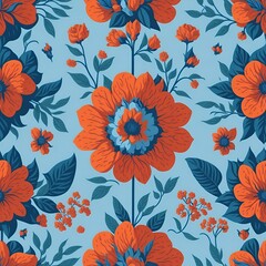seamless floral background