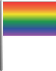 LGBTQ rainbow flag icon 2023052913