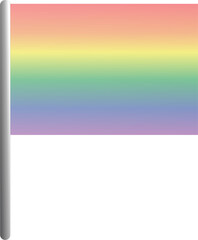 Obraz premium LGBTQ rainbow flag icon 2023052914