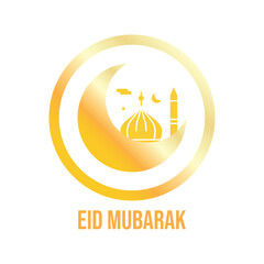 Vector Icon Eid Mubarak Ramadan collection of Islamic religious elements