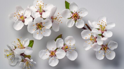 cherry flowers in full bloom symbol for spring Generative AI