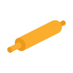 Dishes. Dough rolling pin.