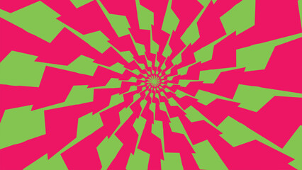 Optical illusion Psychedelic pattern hypnotic surreal abstract background Vector illustration