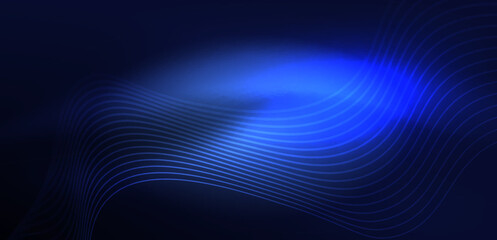 Abstract background neon wave. Hi-tech design for wallpaper, banner, background, landing page, wall art, invitation, prints, posters