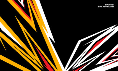 Sports design background vector with modern element. Trendy sports design background vector © Doharma