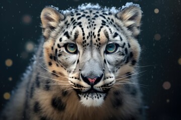 Captivating Encounter with a Roaming Snow Leopard