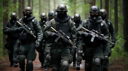 Special Force Prepare For Action