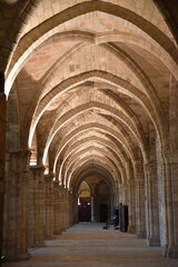 Voûtes de la basilique Saint-Rémi à Reims. France